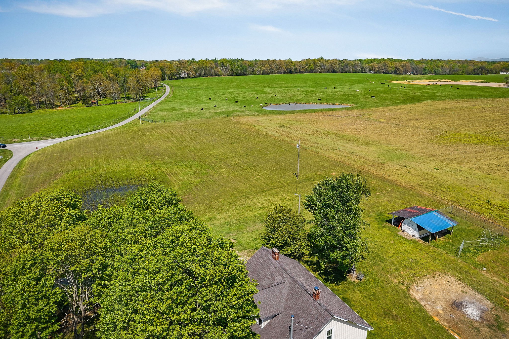 77 McAfee Lane Morrison, TN 37357 - Photo 34 of 39 a view of a tennis court