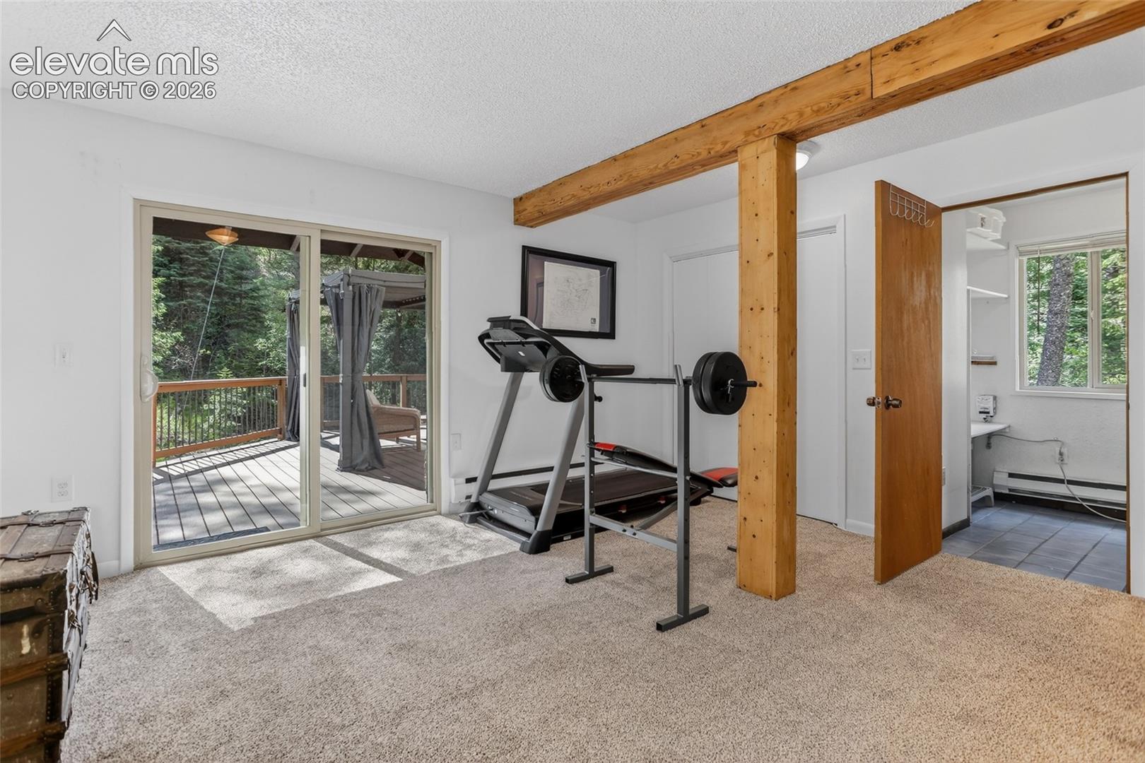 5145 Neeper Valley Road Manitou Springs, CO 80829 - Photo 33 of 49 Lower level flex room.