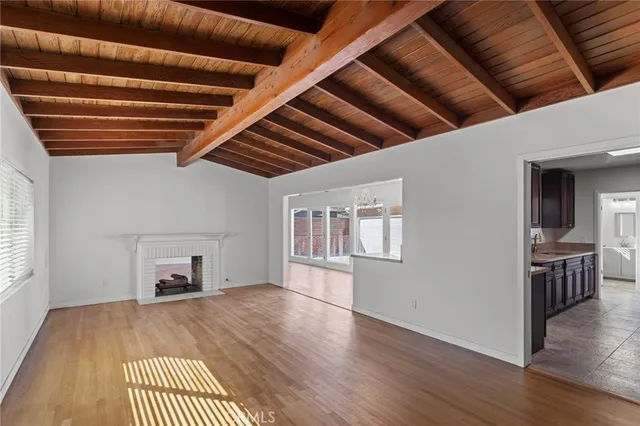a view of livingroom with furniture and wooden floor