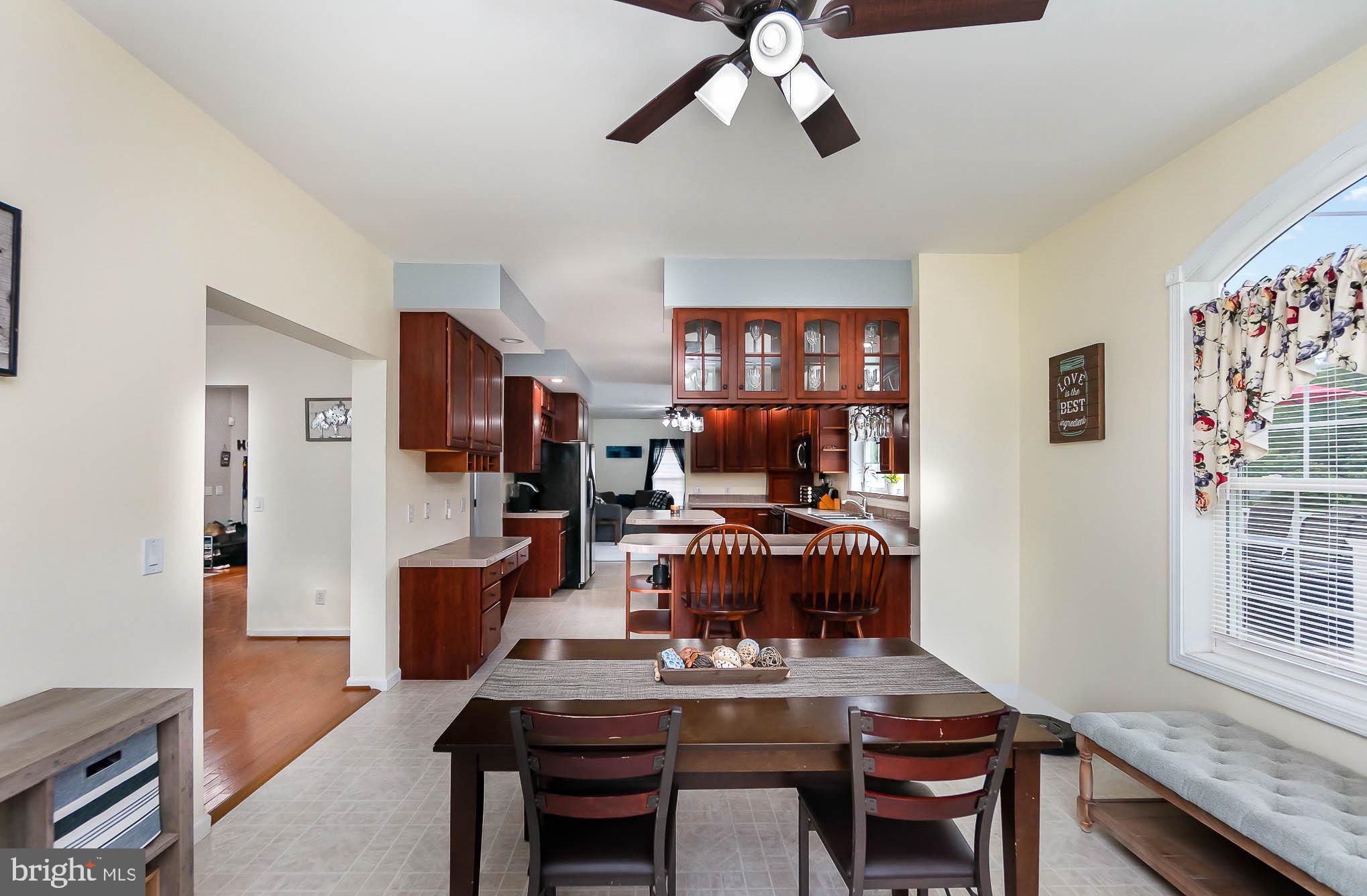 827 Seneca Park Road Middle River, MD 21220 - Photo 24 of 49 Eat In Kitchen with Pellet Stove