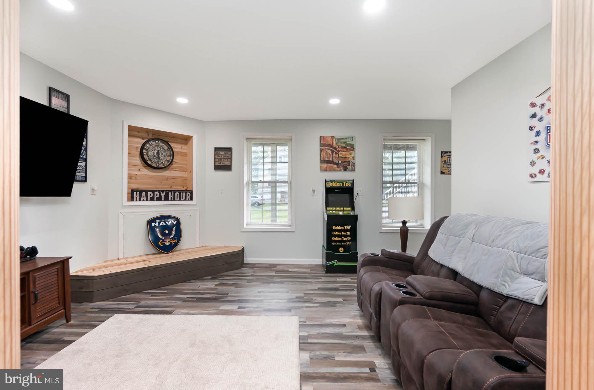 827 Seneca Park Road Middle River, MD 21220 - Photo 43 of 49 Lower Level finished Rec Room