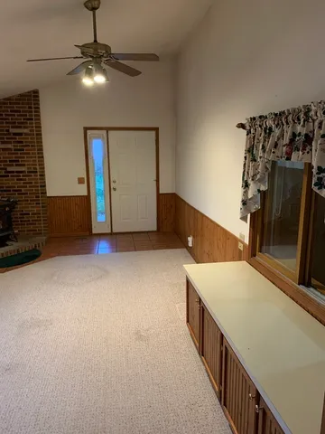 a view of an empty room with window