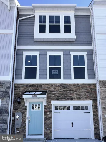 a front view of a building