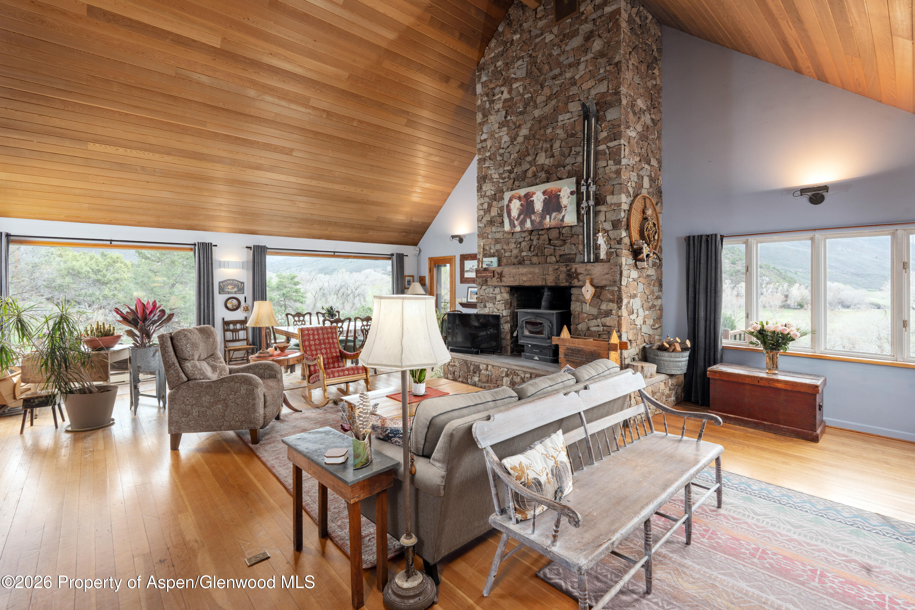 422 Sopris Creek Road Basalt, CO 81621 - Photo 5 of 50 Living Room with Views