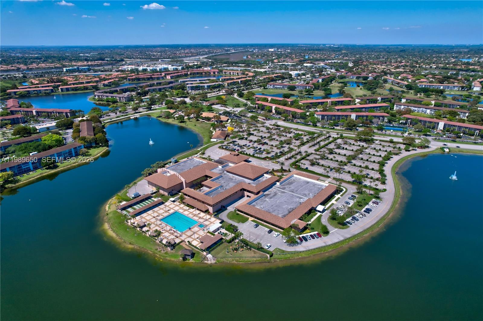400 Southwest 134th Way, Unit 112F Pembroke Pines, FL 33027 - Photo 1 of 40 an aerial view of a house with a ocean view