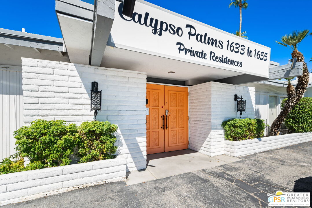 1655 Andee Drive Palm Springs, CA 92264 - Photo 2 of 26 a front view of a building