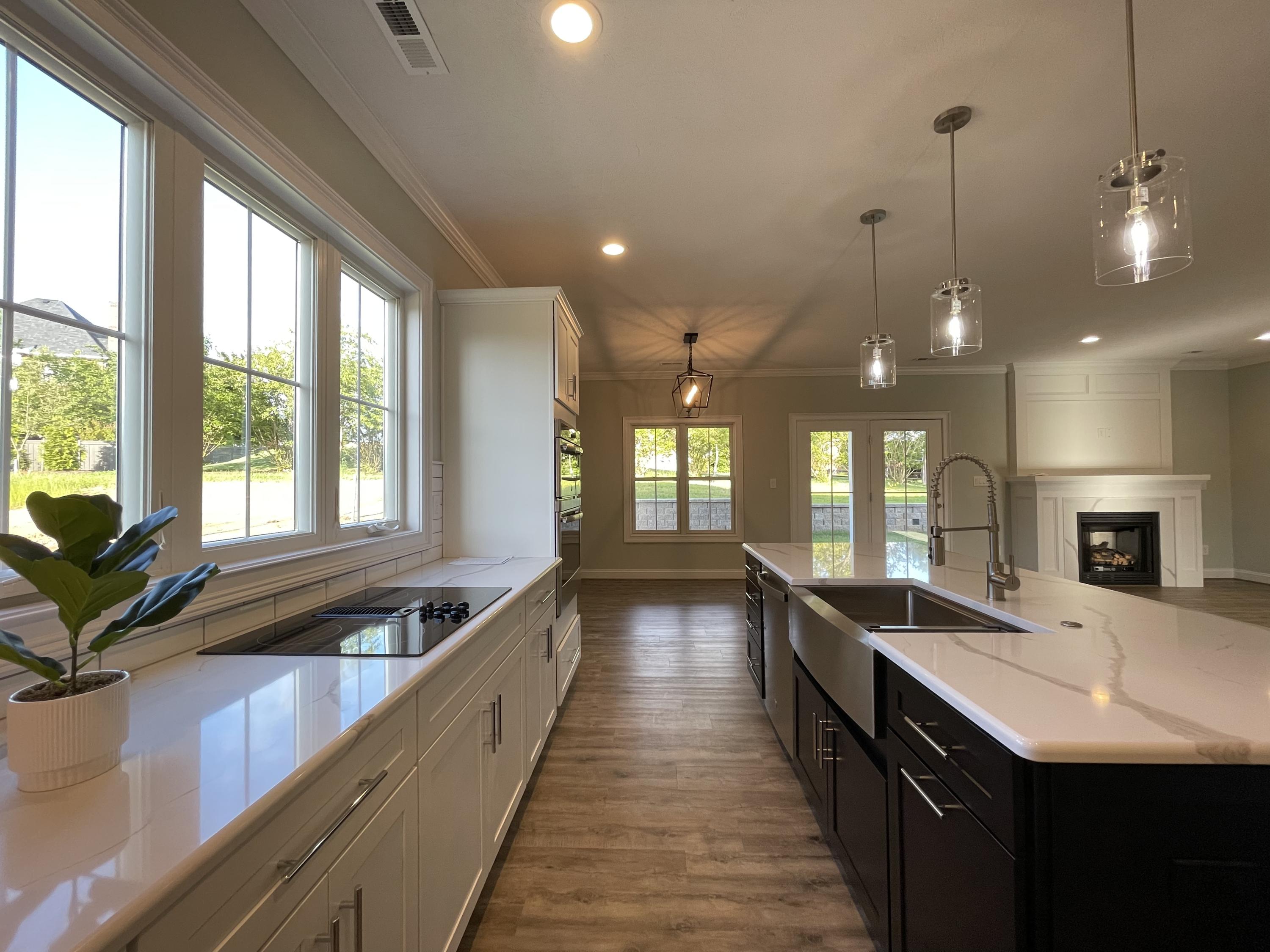 1675 Mountain View Road Vinton, VA 24179 - Photo 8 of 31 a open kitchen with kitchen island granite countertop a large center island attached withe living room