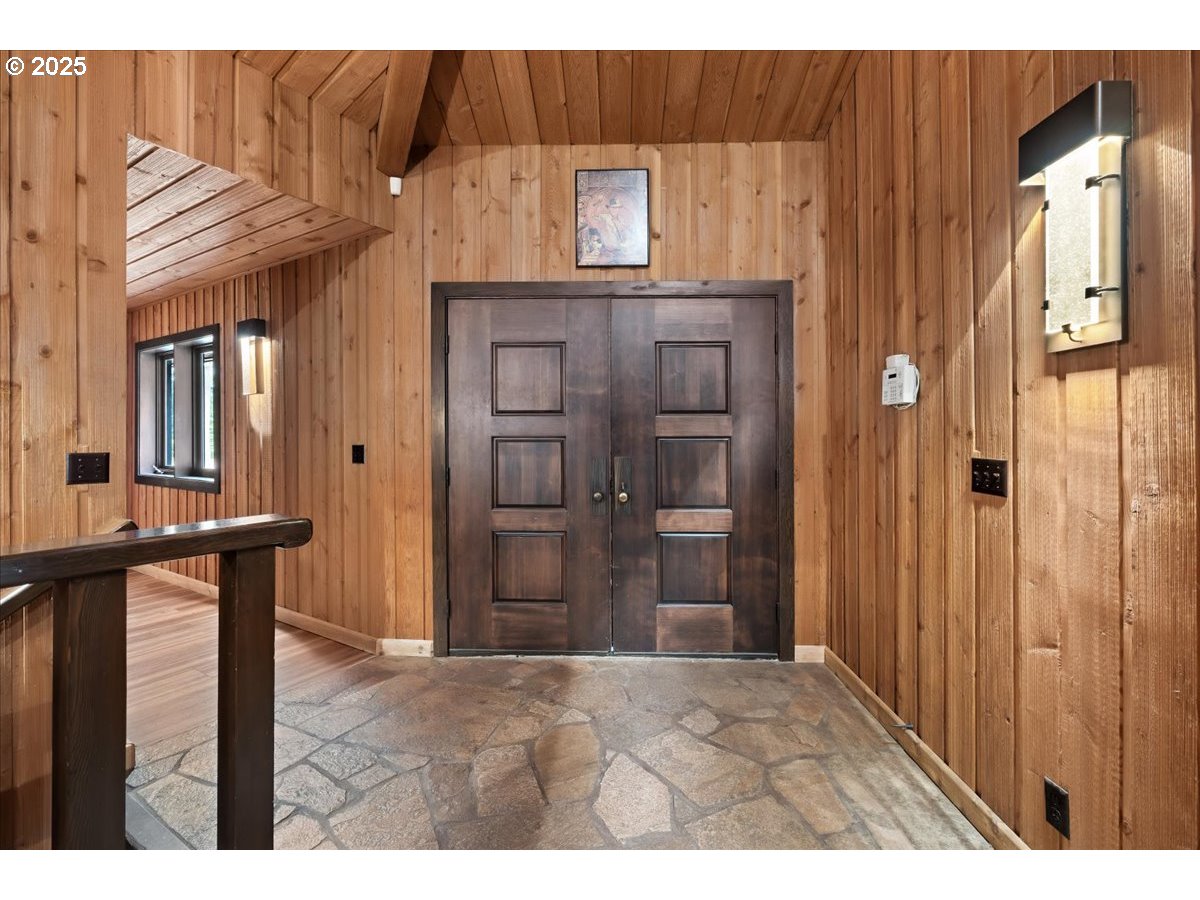 51720 Northwest Hayward Road Manning, OR 97125 - Photo 20 of 48 a view of entryway and hall with wooden floor