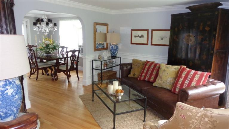 5 Cotuit Road Sandwich, MA 02563 - Photo 11 of 34 a living room with furniture and wooden floor
