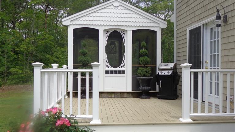 5 Cotuit Road Sandwich, MA 02563 - Photo 23 of 34 a front view of a house with a yard