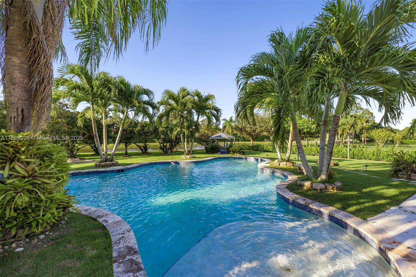 12555 Southwest 34th Place Davie, FL 33330 - Photo 26 of 73 a view of a backyard