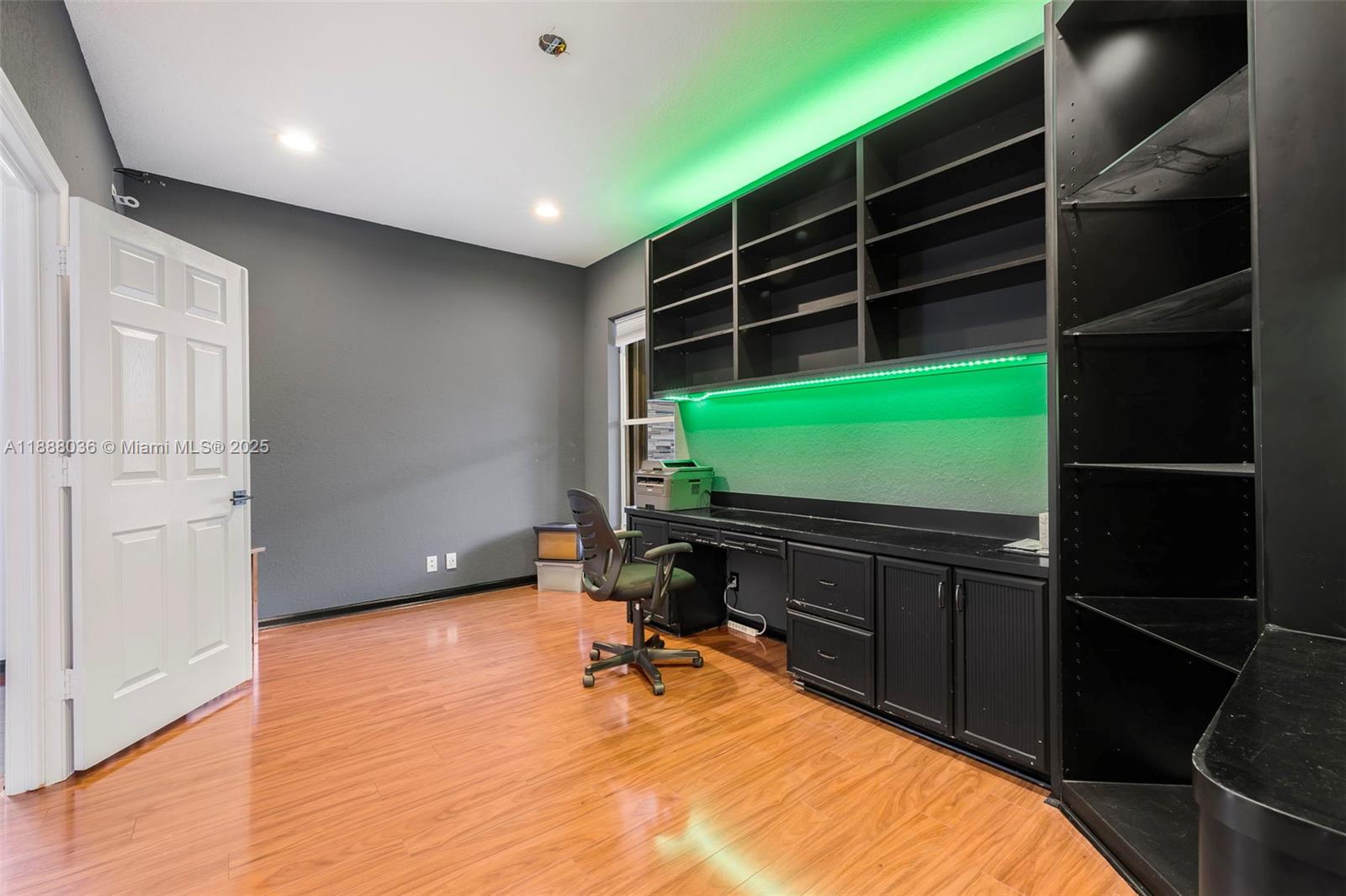 12555 Southwest 34th Place Davie, FL 33330 - Photo 64 of 73 a room with pool table and a wooden floor