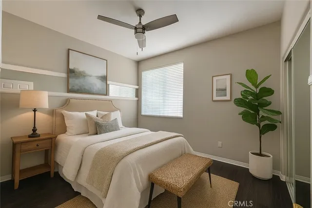 a view of a house with wooden floor and a window