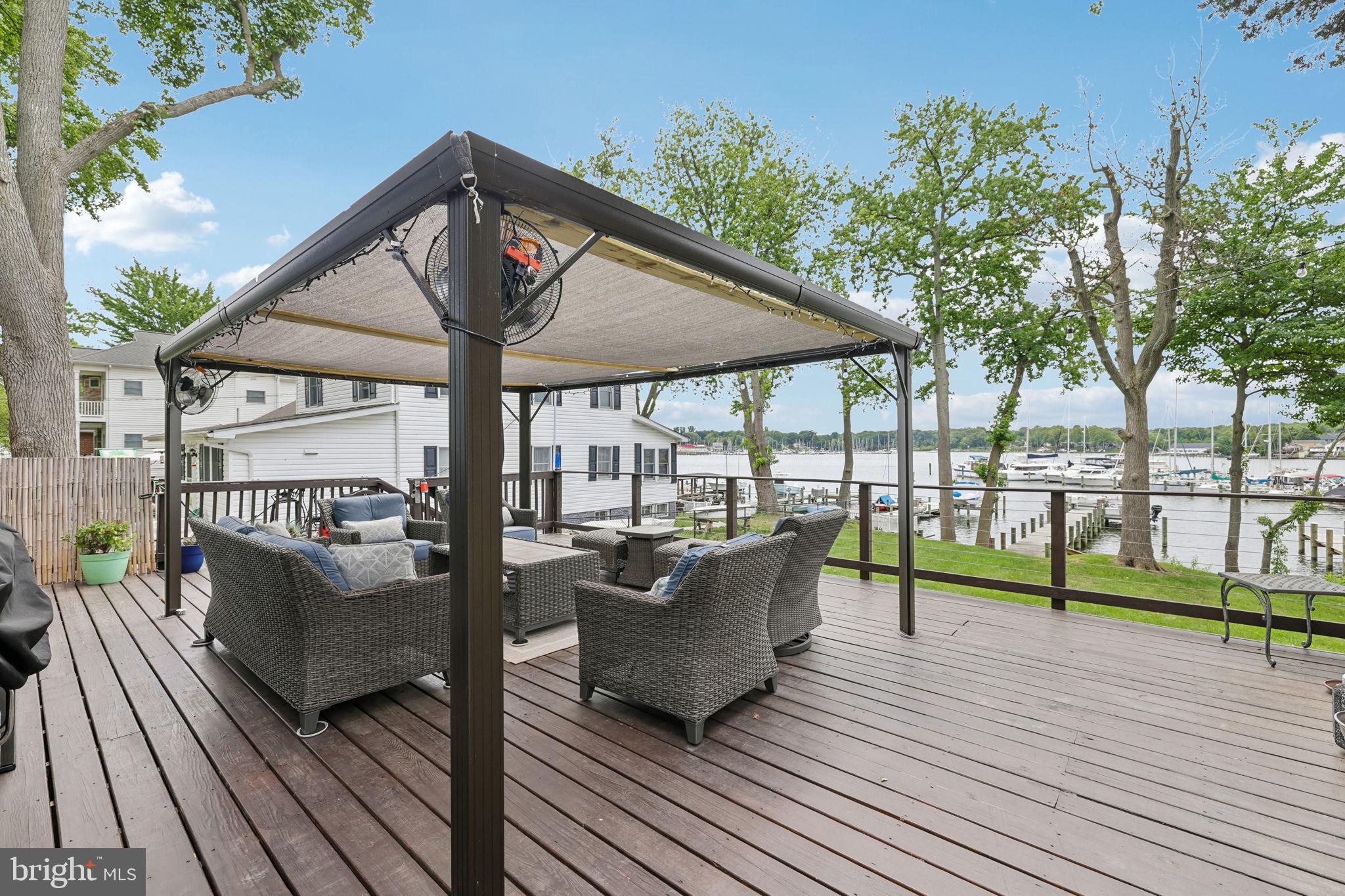 222 Bar Harbor Road Pasadena, MD 21122 - Photo 14 of 44 New Cable Handrails for Great Views!