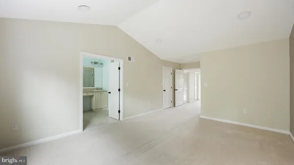 a view of empty room