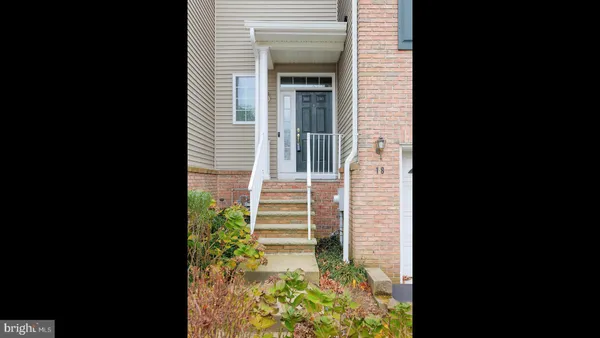 a view of a door front of a house