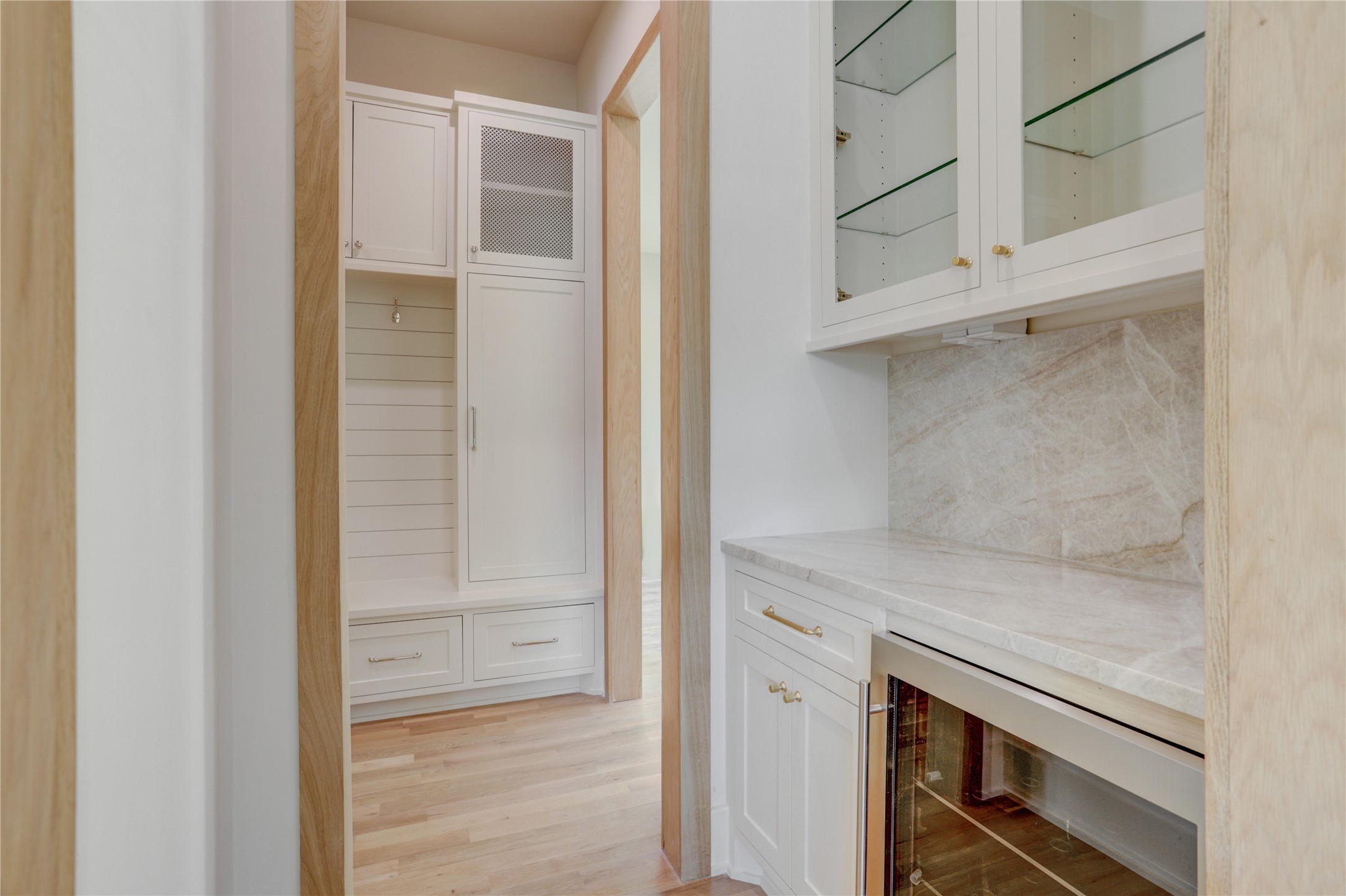 2250 Sunset Boulevard Houston, TX 77005 - Photo 14 of 40 Butler's pantry has an additional beverage refrigerator.