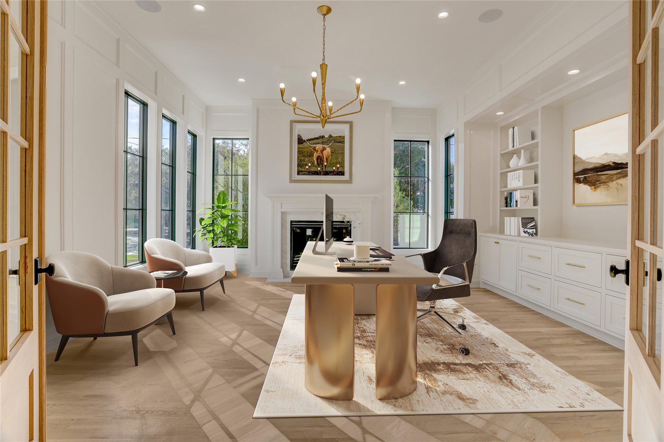 2250 Sunset Boulevard Houston, TX 77005 - Photo 4 of 40 Study (virtually staged).