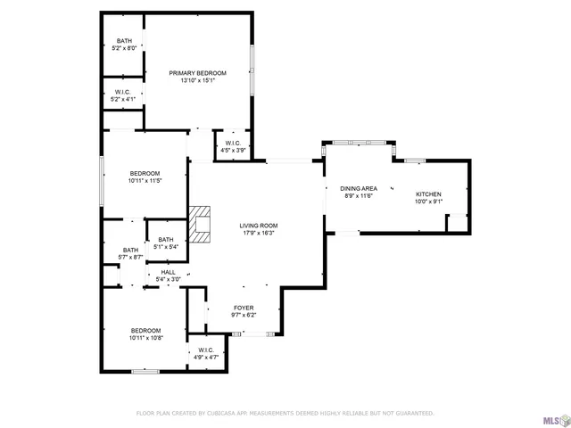 $1,800 | 13824 Rampart Court, Baton Rouge, LA 70810