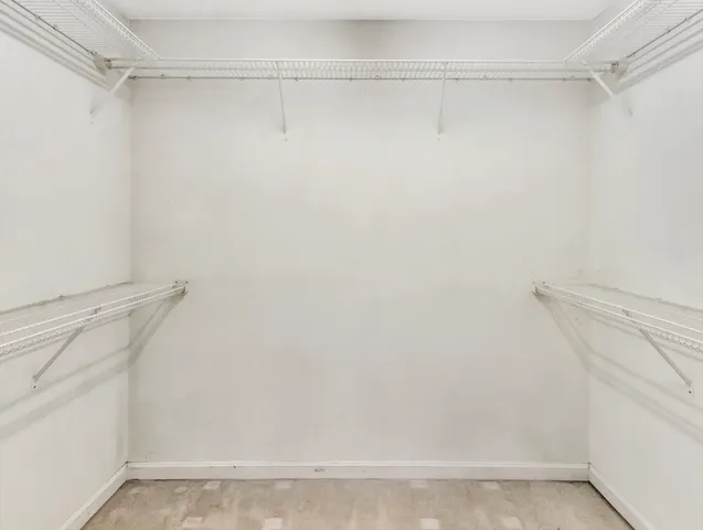 a view of walk in closet