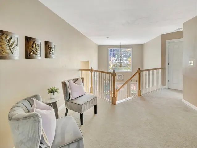 a view of a livingroom with furniture