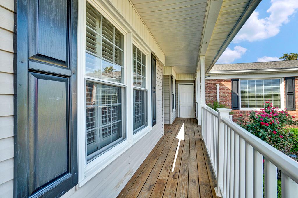 1101 Watts Bridge Road Ninety Six, SC 29666 - Photo 32 of 58 FRONT PORCH TO STUDIO APT PRIVATE ENTRY