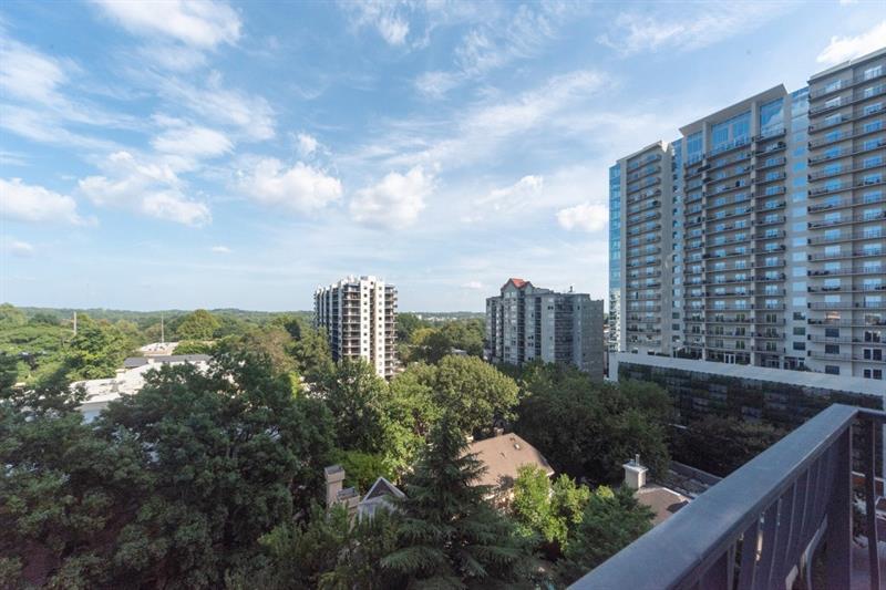 199 14th Street Northeast, Unit 705 Atlanta, GA 30309 - Photo 20 of 20 a view of a city with tall buildings