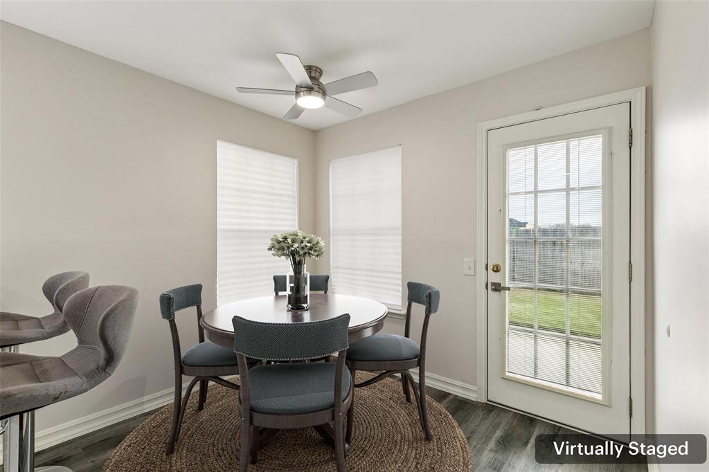 133 Hanover Street Grand Prairie, TX 75052 - Photo 13 of 31 a view of a dining room with furniture and window