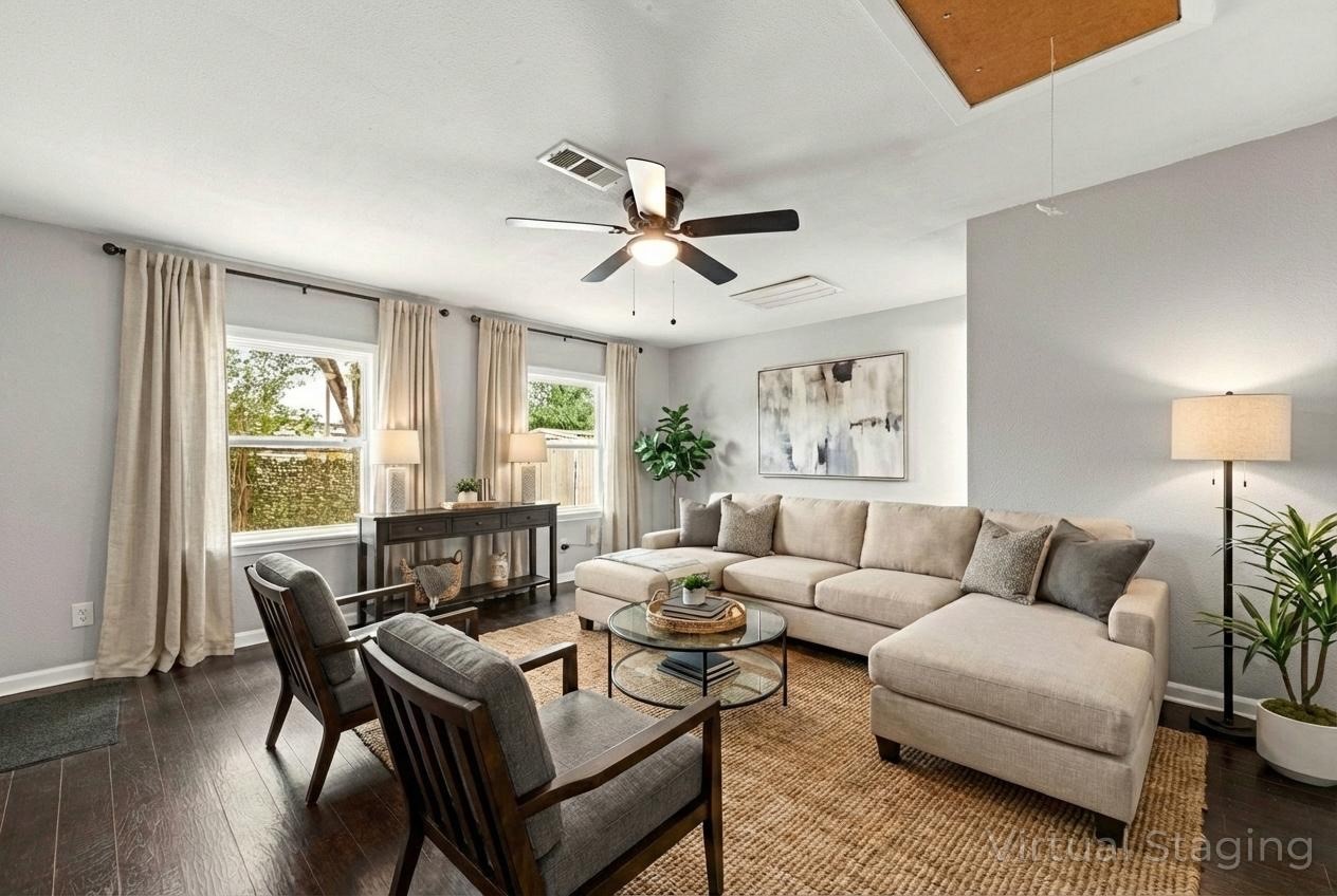 7630 Lady Street Houston, TX 77021 - Photo 19 of 32 Game Room - Virtually Staged for your Enjoyment!