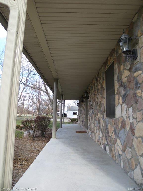 14725 Reeck Road Southgate, MI 48195 - Photo 20 of 25 HUGE COVERED FRONT PORCH