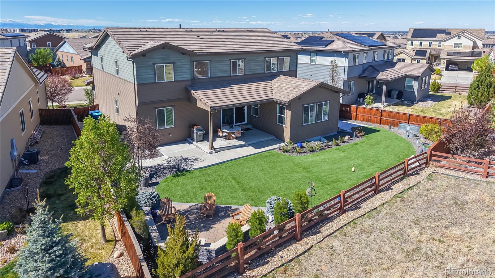 13950 Box Turtle Loop Parker, CO 80134 - Photo 2 of 48 an aerial view of a house