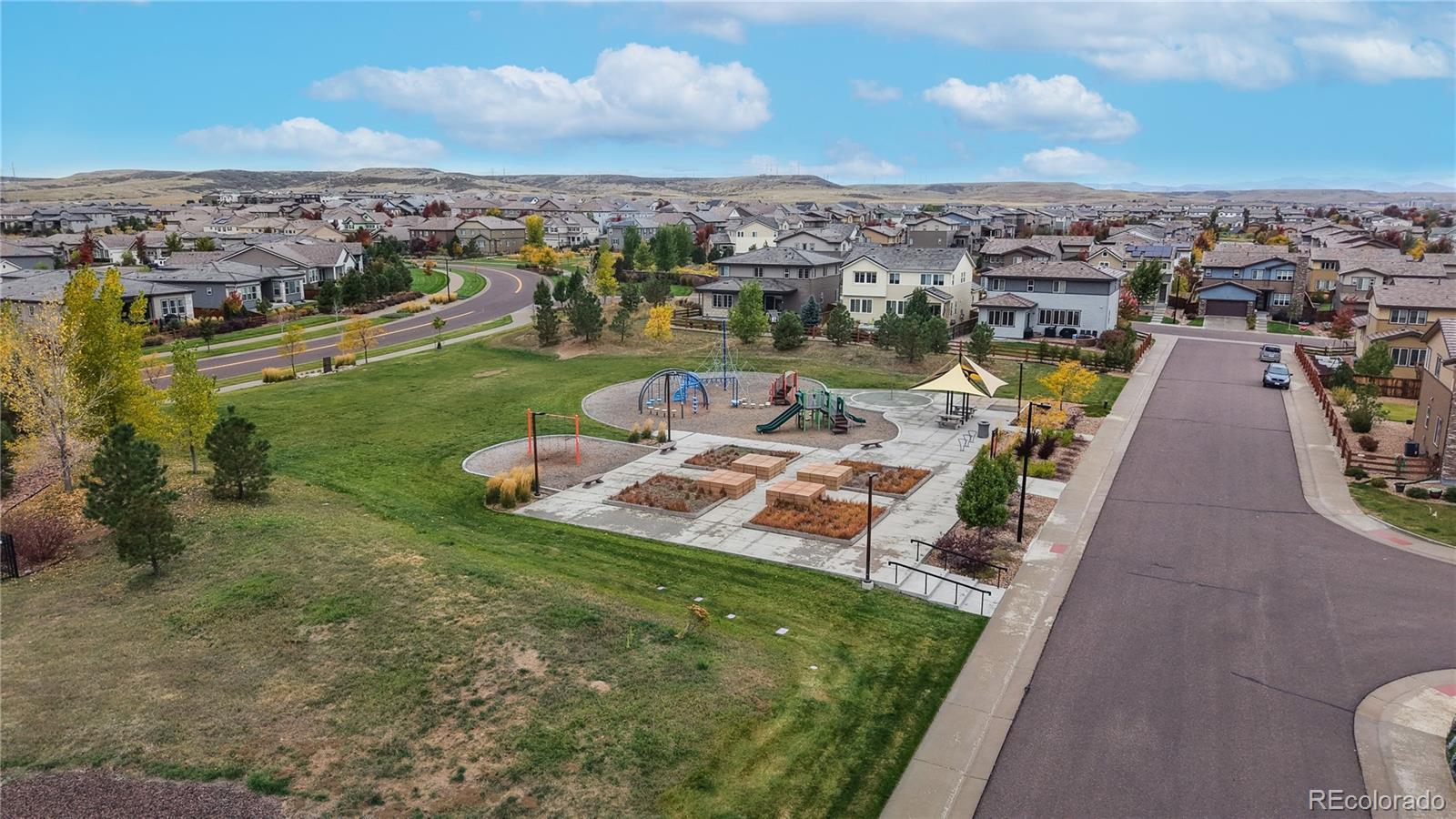 13950 Box Turtle Loop Parker, CO 80134 - Photo 42 of 48 a view of a city from terrace