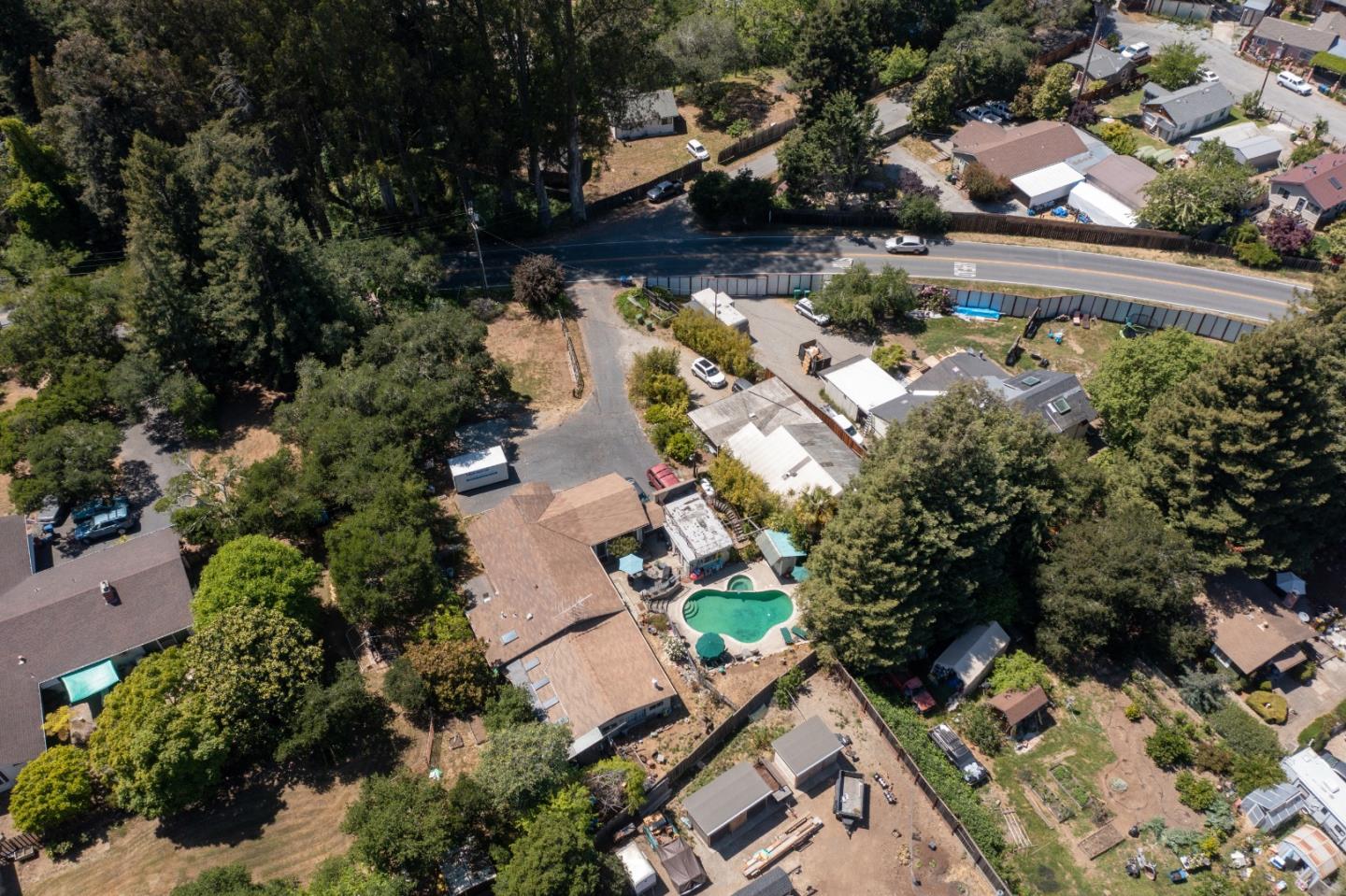 41 Varni Road Watsonville, CA 95076 - Photo 52 of 59 an aerial view of a house with a yard