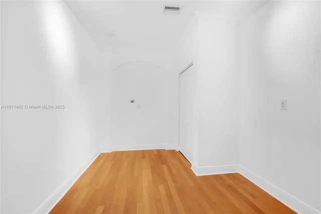 a view of a small space