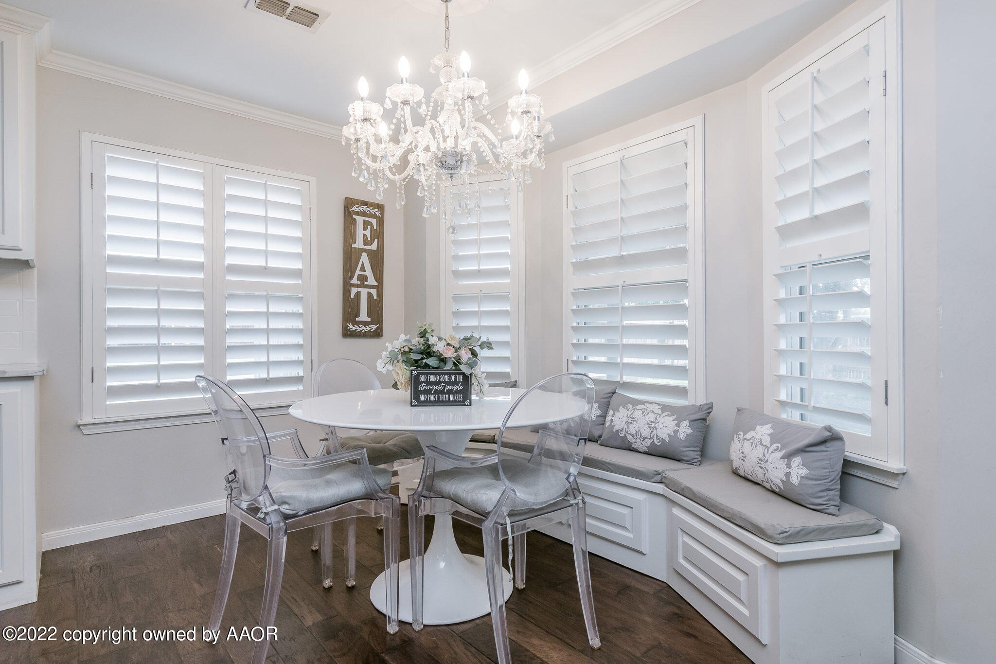 8101 Leah Trail Amarillo, TX 79110 - Photo 9 of 18 a view of a dining room with furniture and window