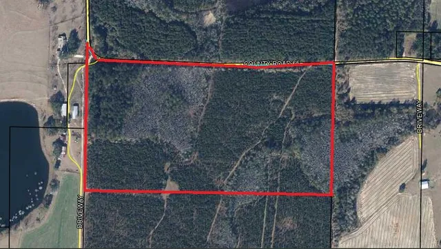 a small white building