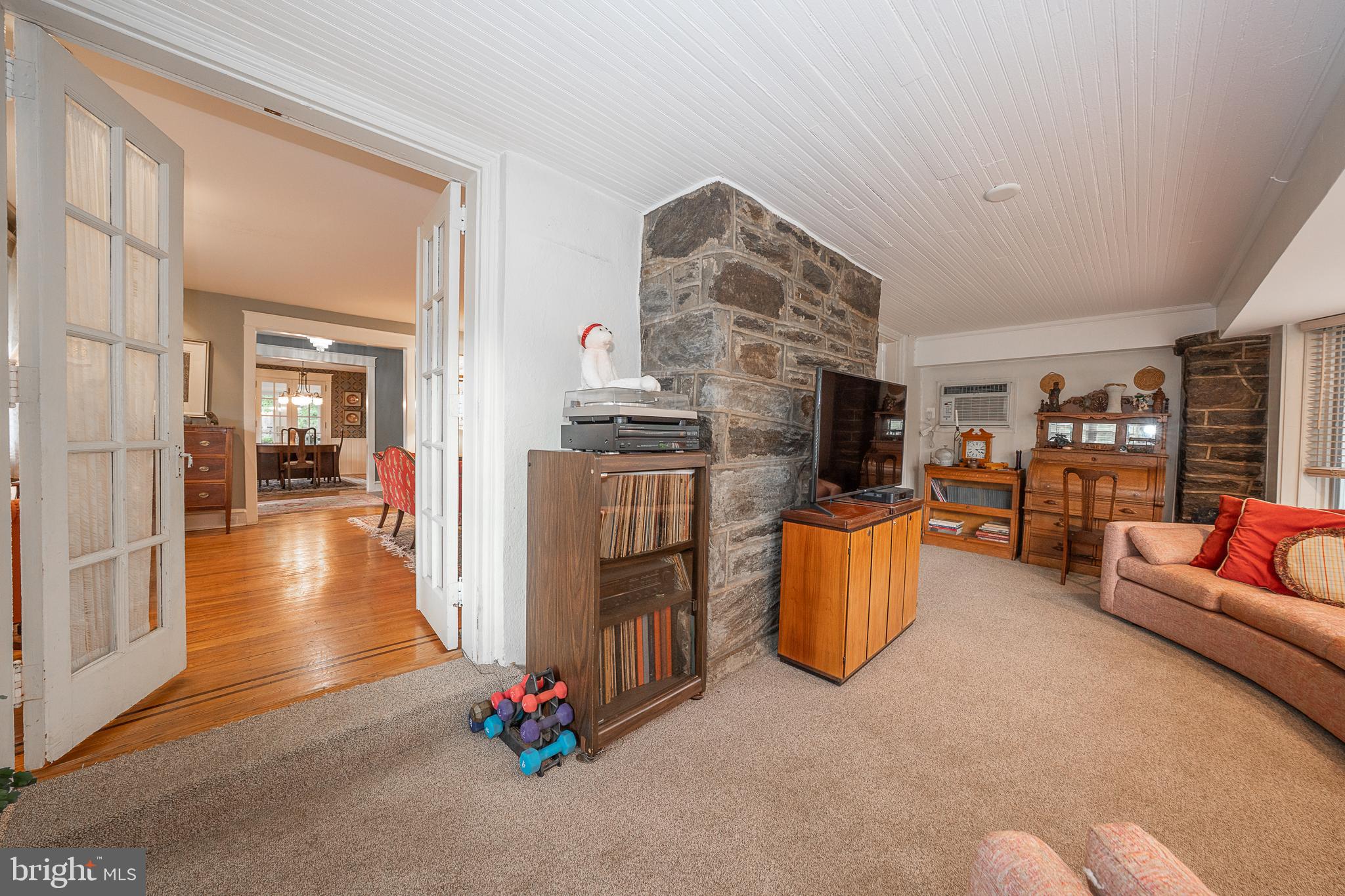 9 Shirley Road Narberth, PA 19072 - Photo 20 of 87 a view of kitchen with furniture and flat screen tv