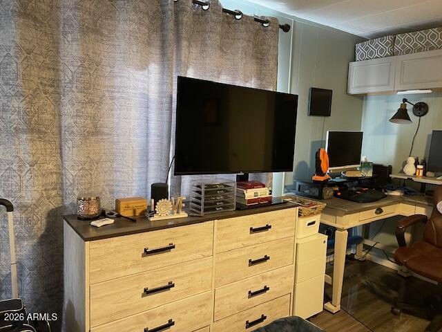 303 South Recker Road Mesa, AZ 85206 - Photo 15 of 28 a bathroom with a double vanity sink and mirror