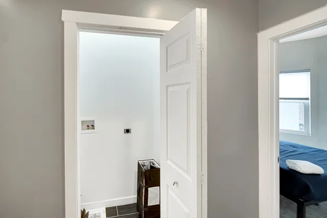 a view of front door