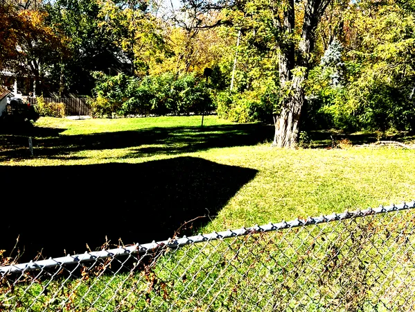 a view of swimming pool with a yard