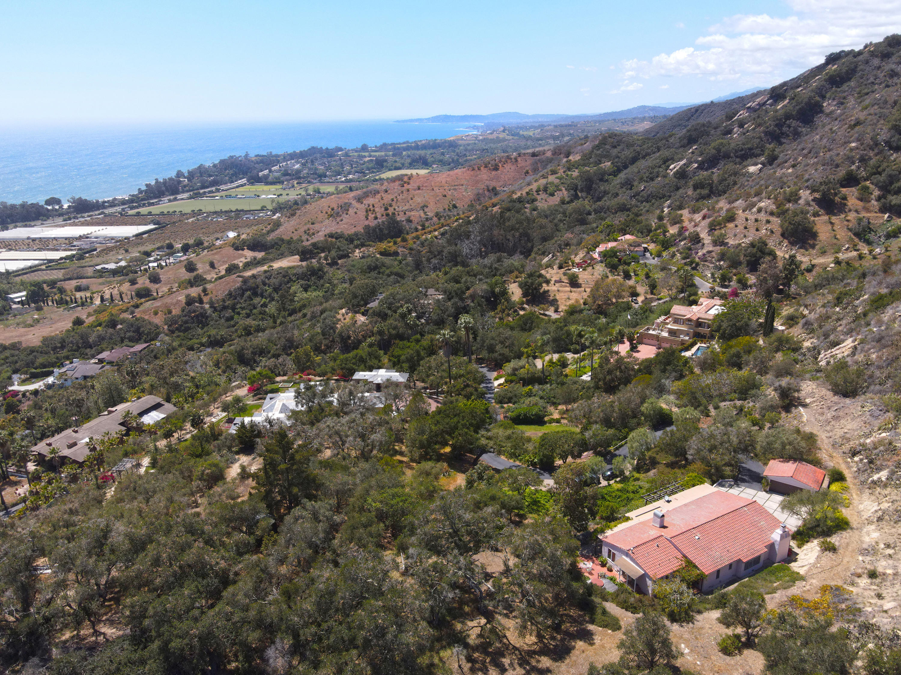 1986 Arriba Street Carpinteria, CA 93013 - Photo 34 of 35 an aerial view of a city with lots of residential buildings