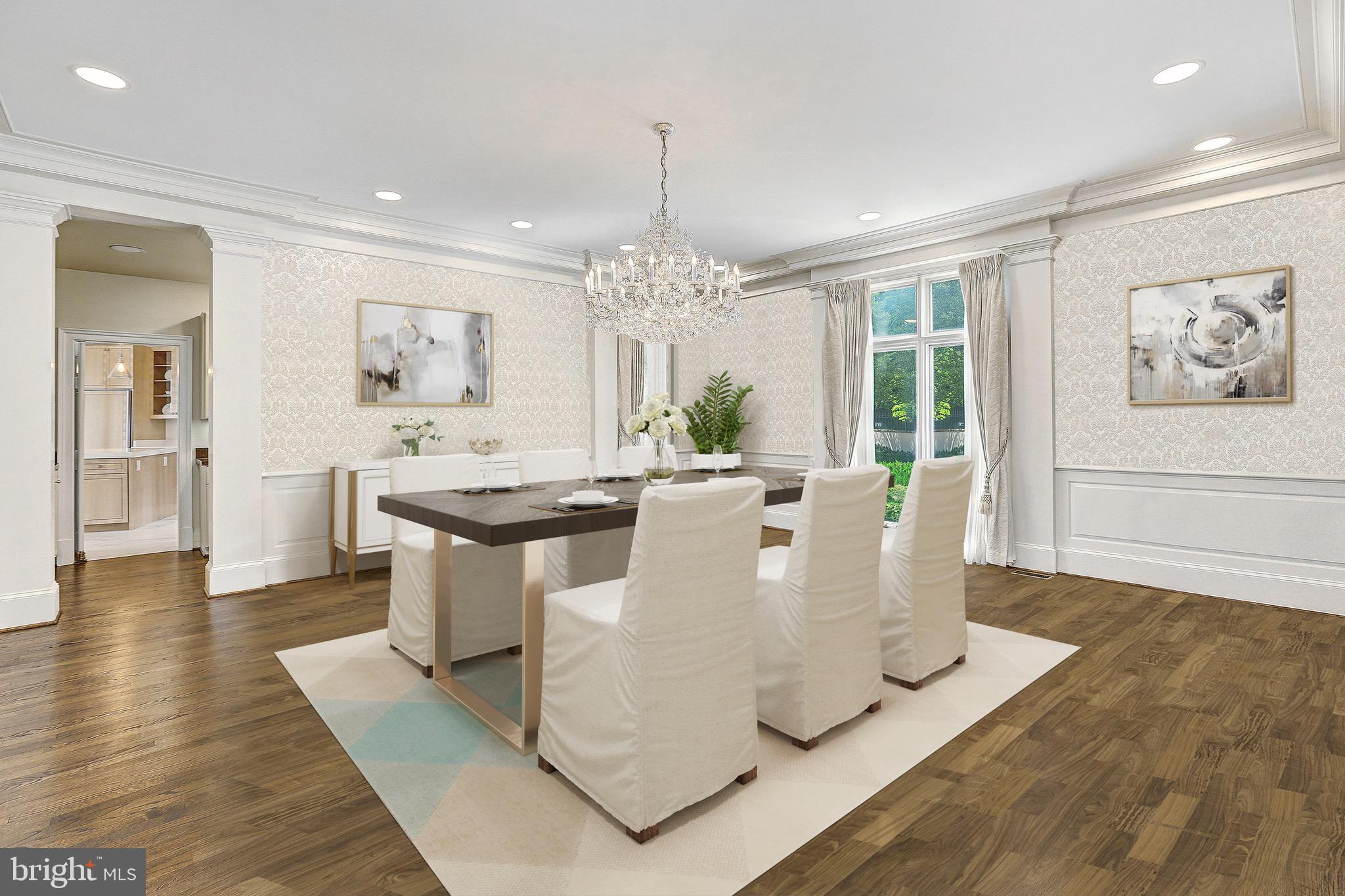 8313 Persimmon Tree Road Bethesda, MD 20817 - Photo 15 of 53 Formal Dining Room