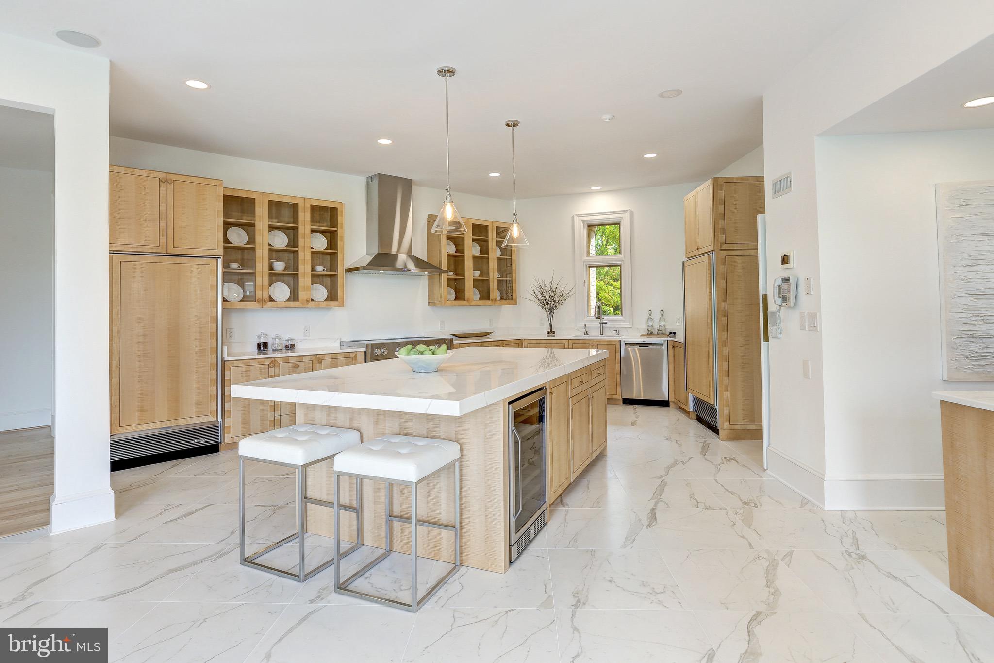 8313 Persimmon Tree Road Bethesda, MD 20817 - Photo 7 of 53 Fully Renovated Gourmet Kitchen