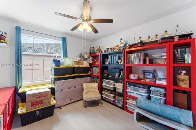a view of an entryway with furniture and toys