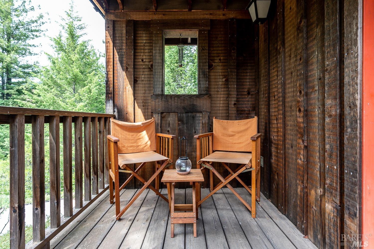 2151 Guntly Road Philo, CA 95466 - Photo 26 of 43 a view of balcony with chairs