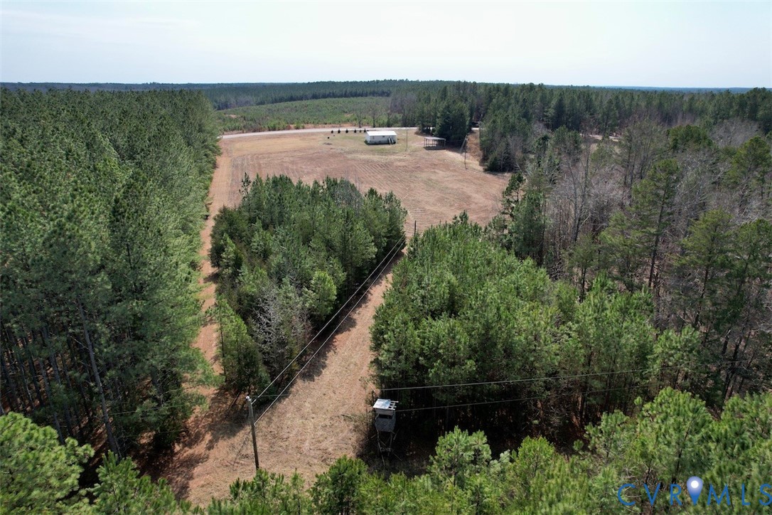 1225 Beech Forest Road Kenbridge, VA 23944 - Photo 23 of 33 an aerial view of a house with a yard