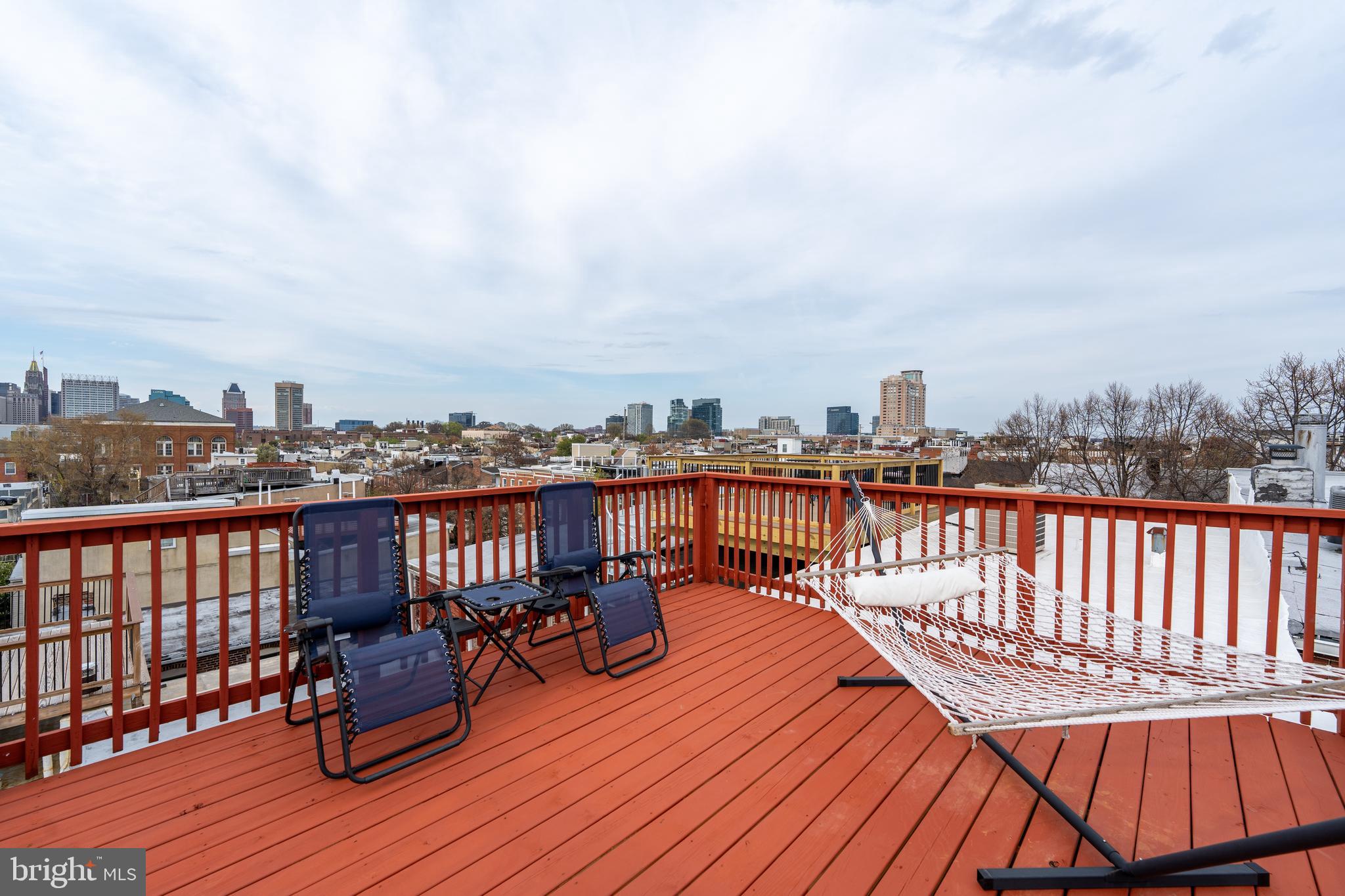 1246 William Street Baltimore, MD 21230 - Photo 3 of 45 Great views from rooftop deck!