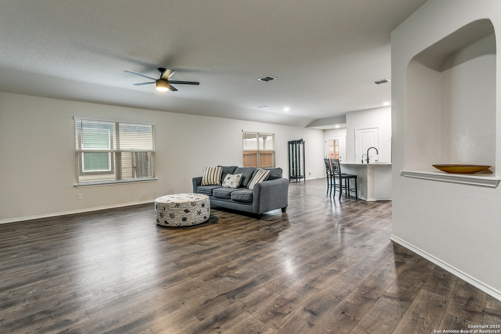 29632 Winter Copper Bulverde, TX 78163 - Photo 6 of 26 a living room with furniture and wooden floor