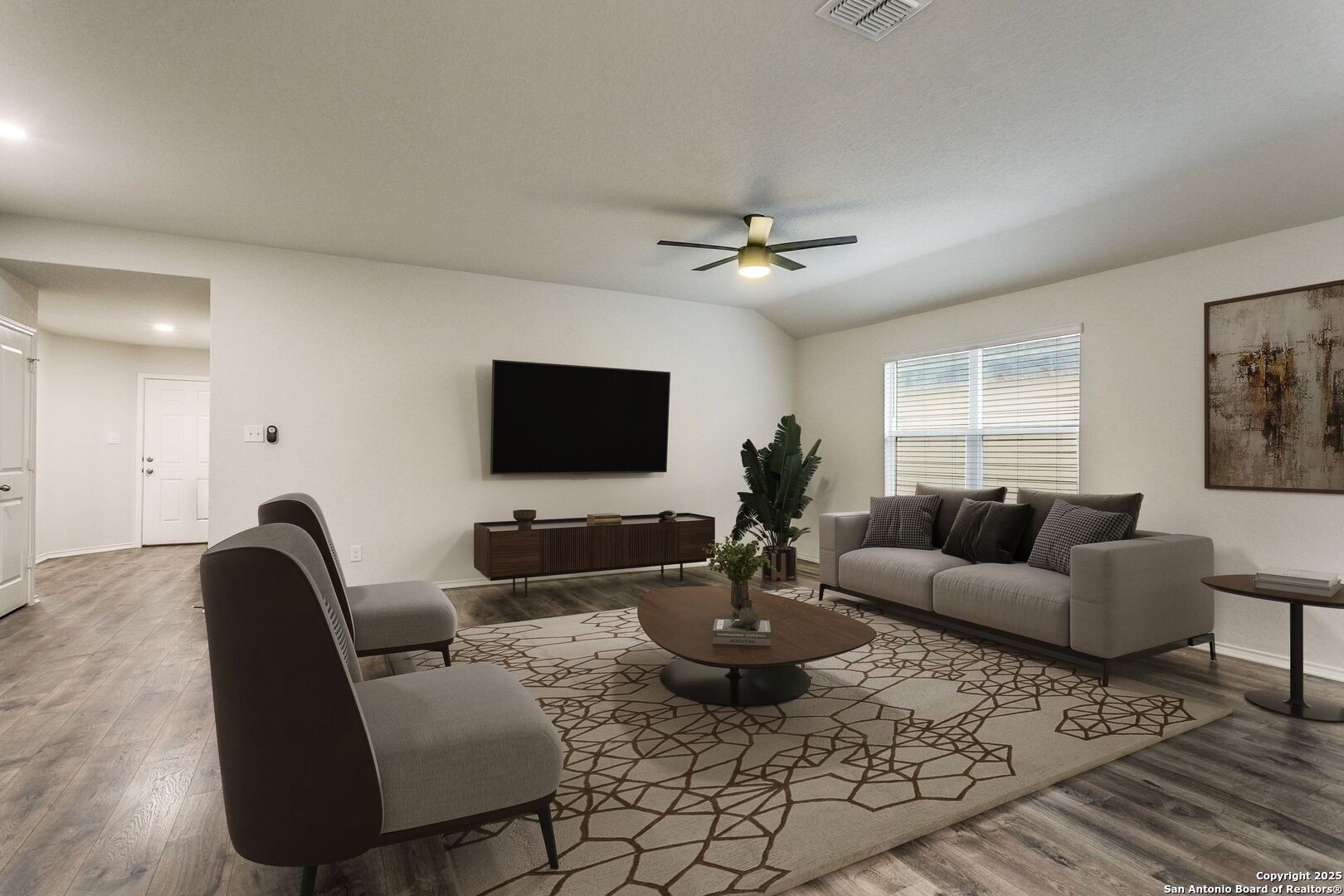29632 Winter Copper Bulverde, TX 78163 - Photo 7 of 26 a living room with furniture and a flat screen tv