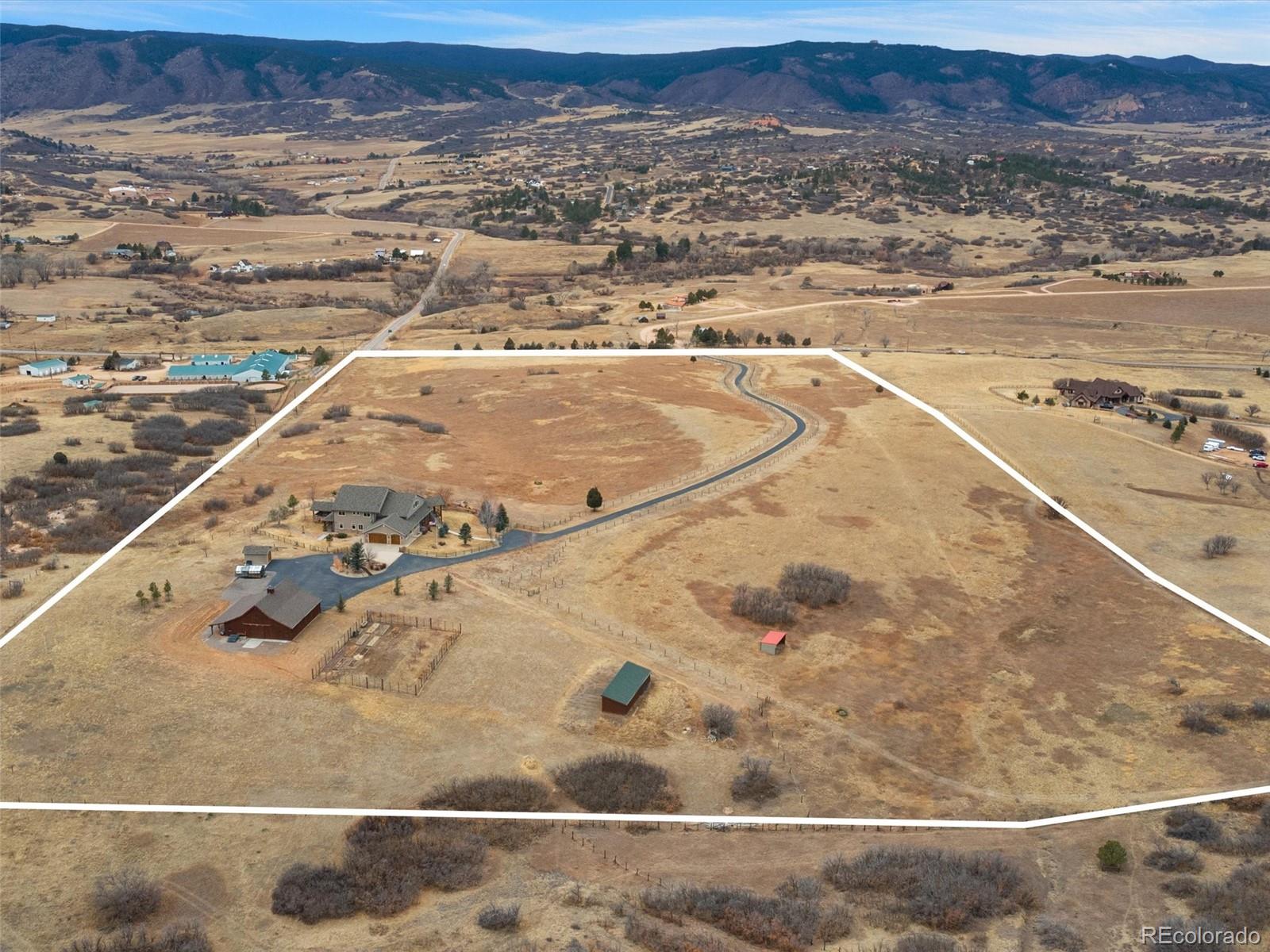 934 South Perry Park Road Sedalia, CO 80135 - Photo 45 of 48 a view of a swimming pool